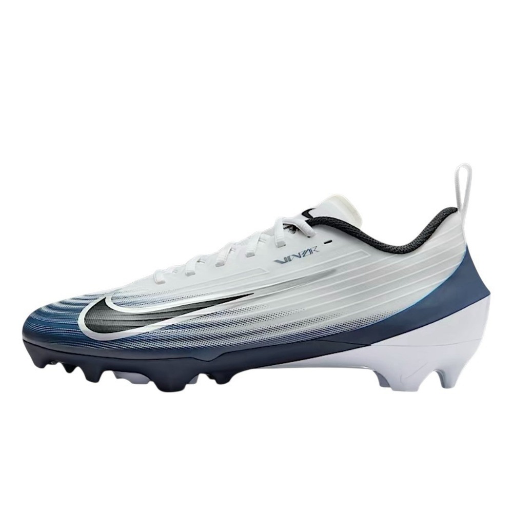 Nike Vapor Speed 3 Football Cleats White Navy HM8849-103 Men's Size 8.5